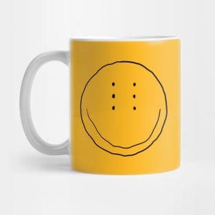 Six-Eyed Smiley Face Mug